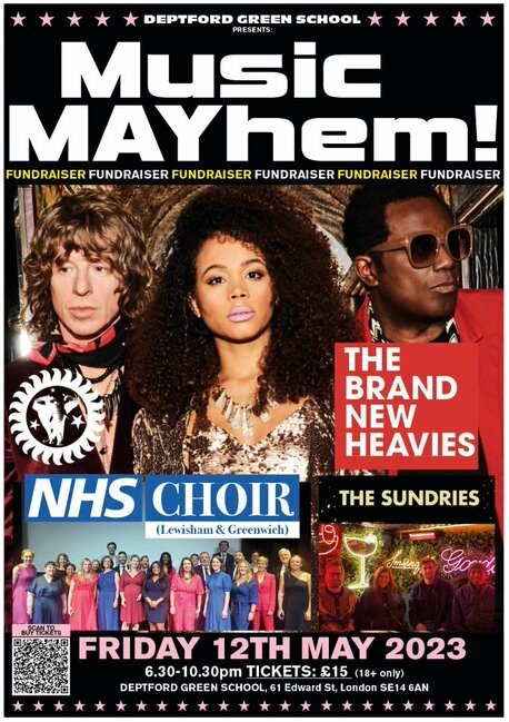 Music MAYhem (fundraising concert) with The Brand New Heavies