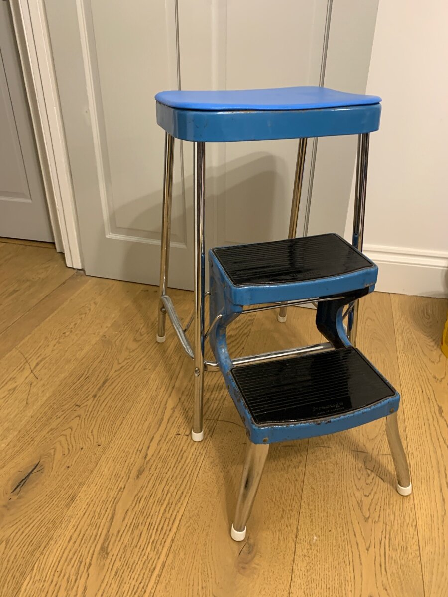 Reduced Vintage Prestige step stool 25 For Sale Items Offered