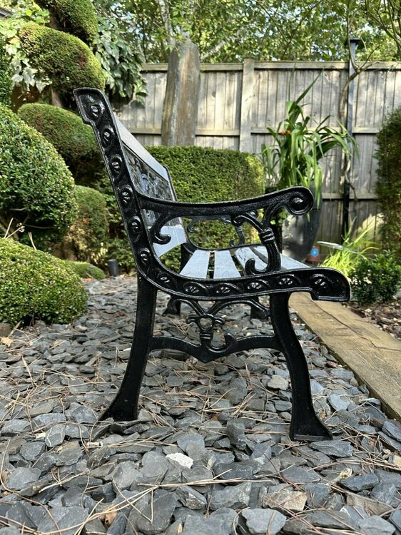 Kids wooden + cast iron bench2.jpg