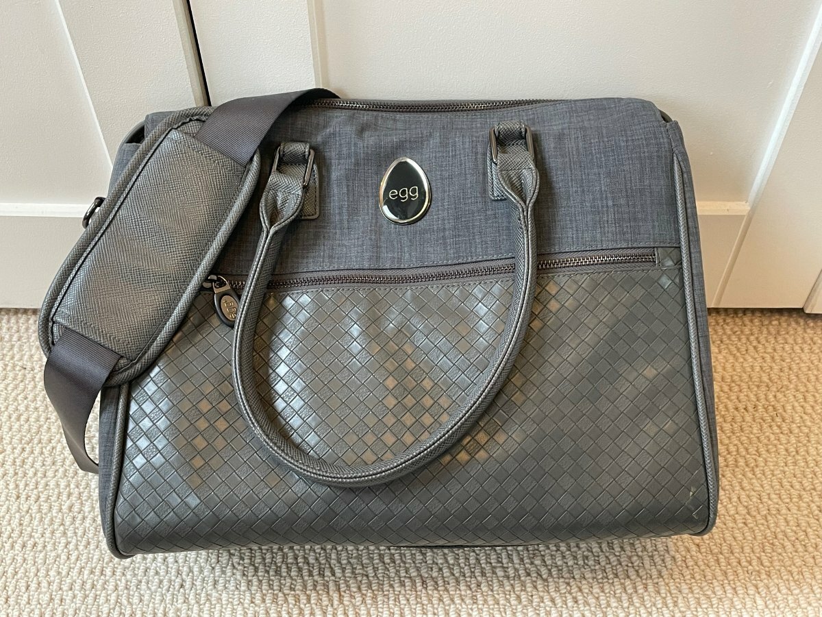 Sold EGG QUANTUM GREY NURSERY CHANGING BAG 20 The Family