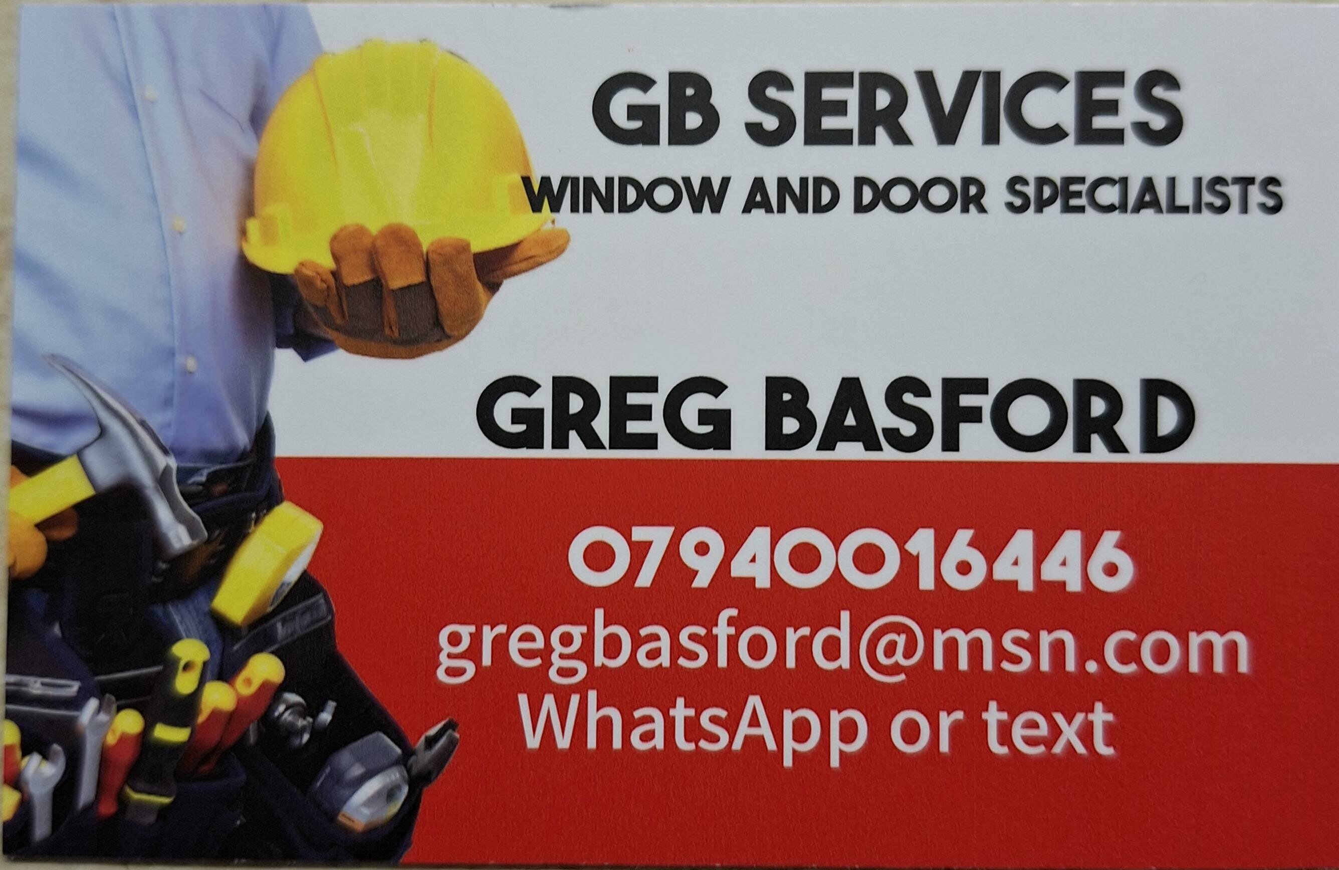 More information about "GB SERVICES - UPVC Service Engineer"