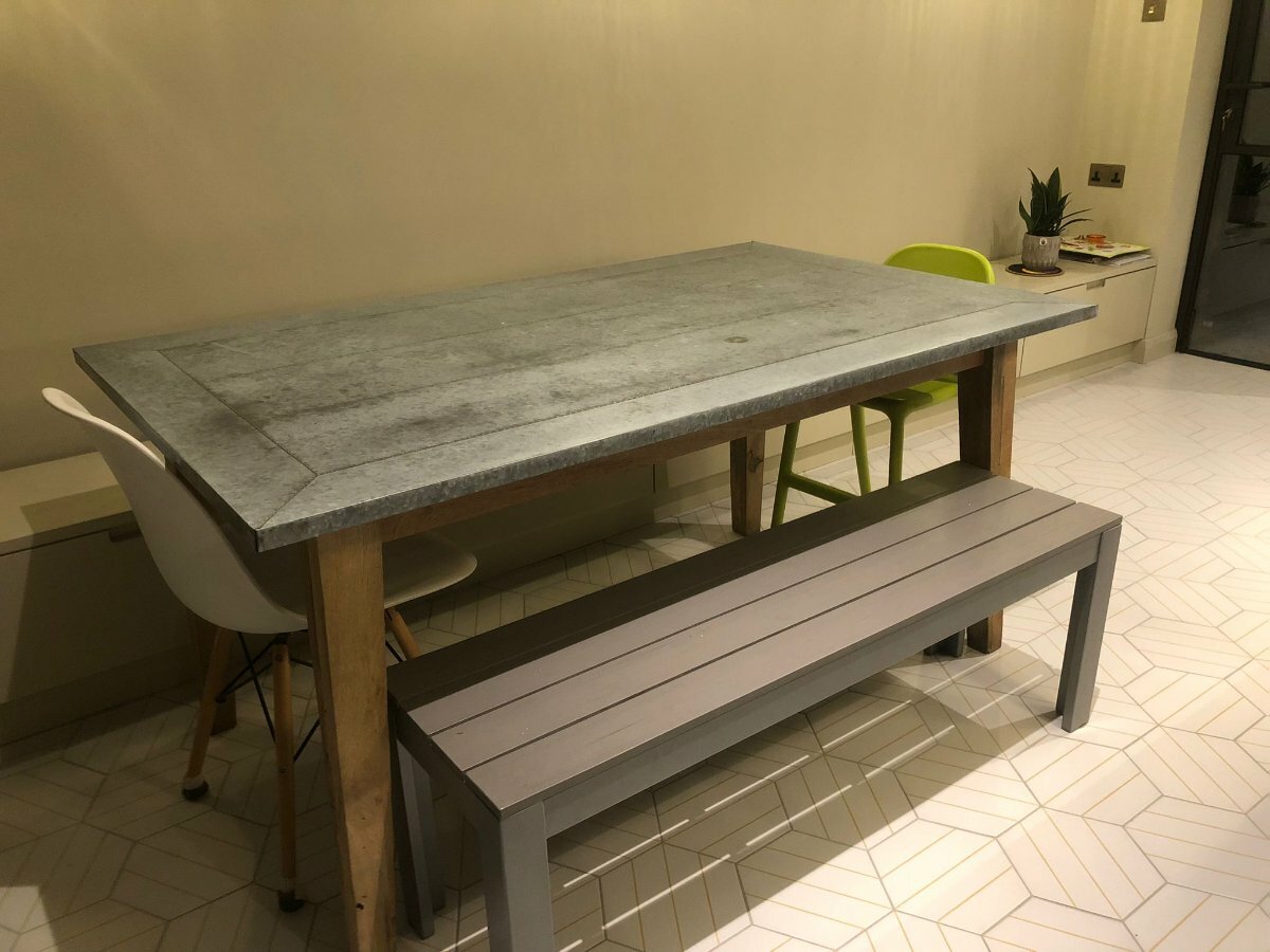 Loaf concrete table discount