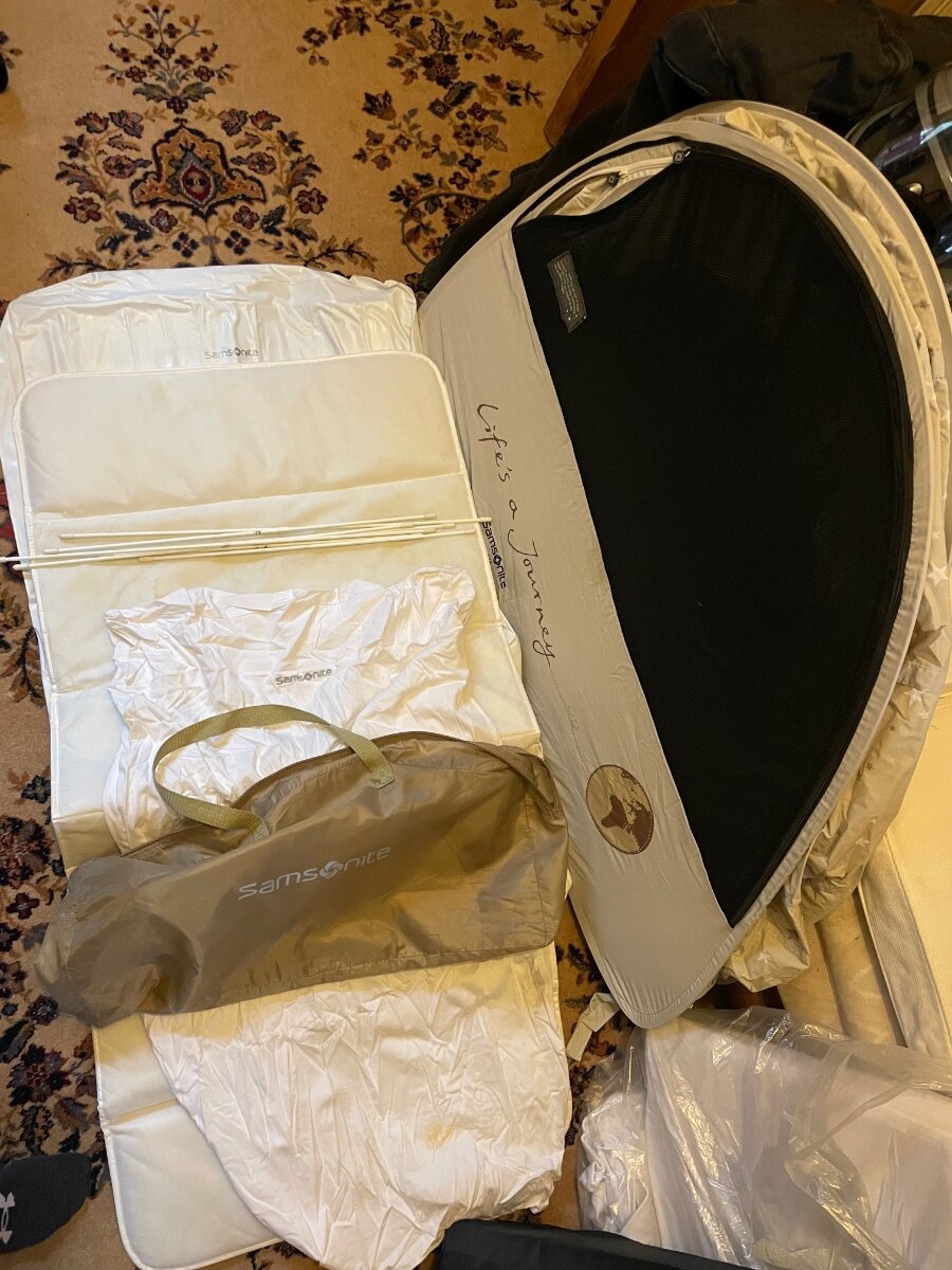 Samsonite pop up sales bubble