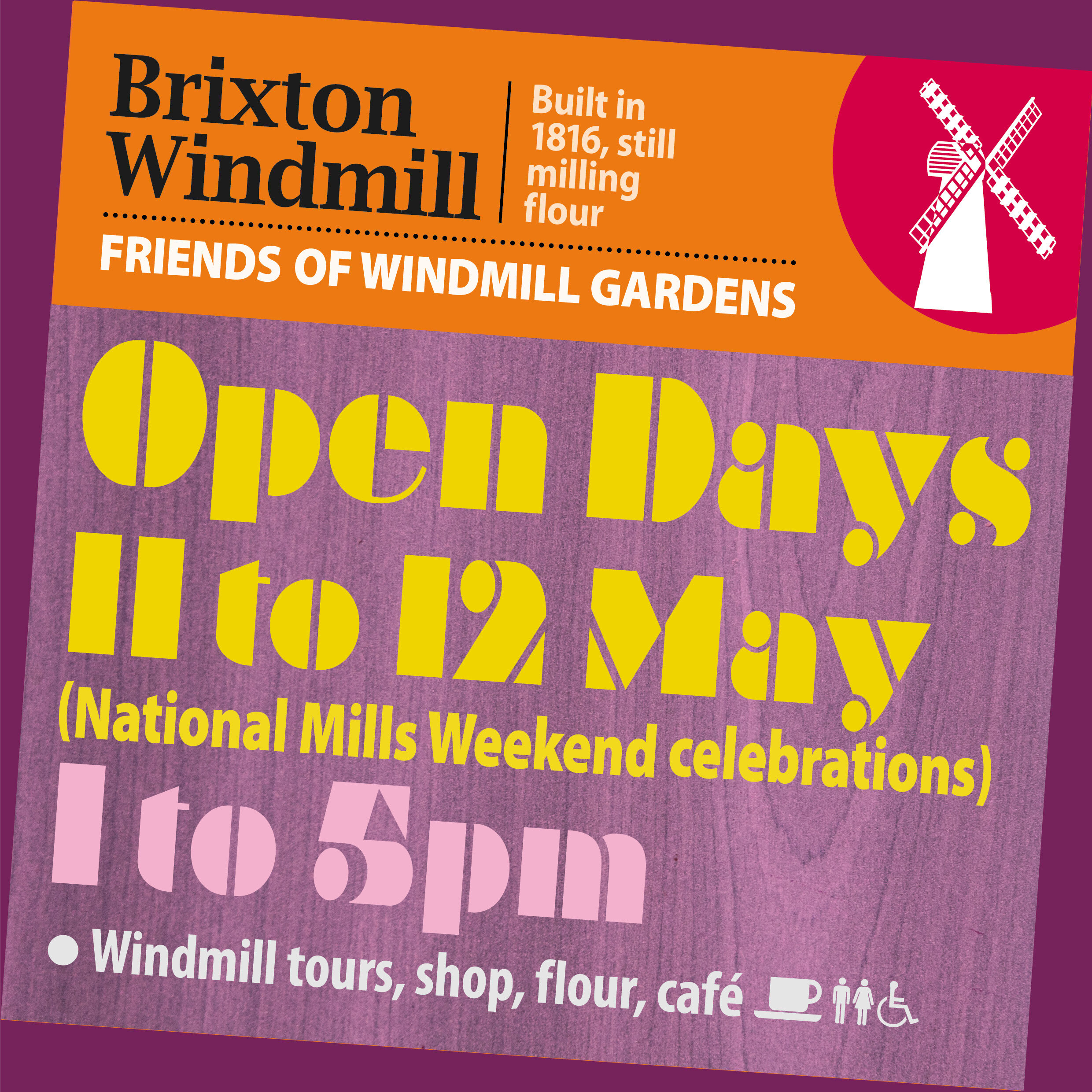 Brixton Windmill Open Weekend