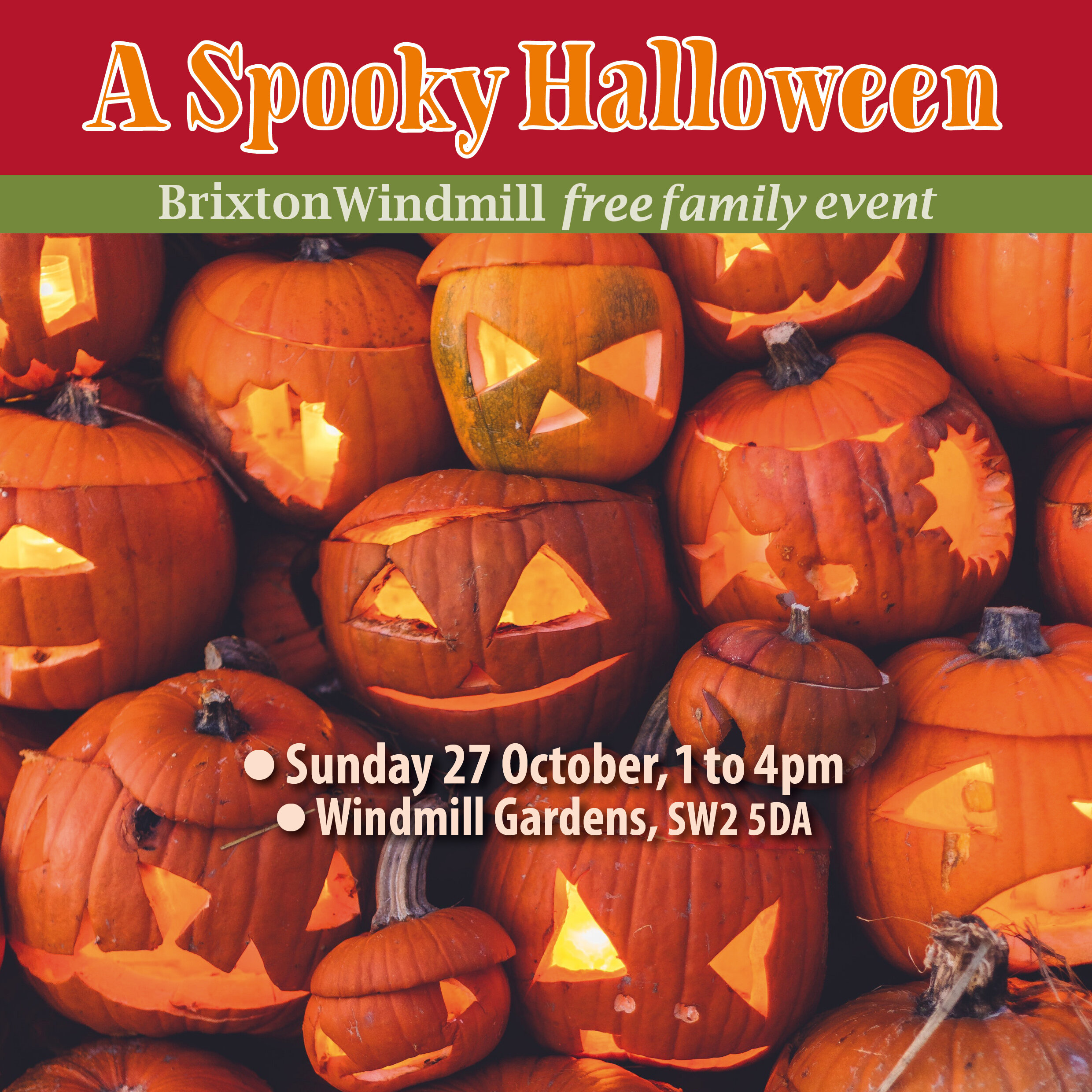Family Halloween at Brixton Windmill