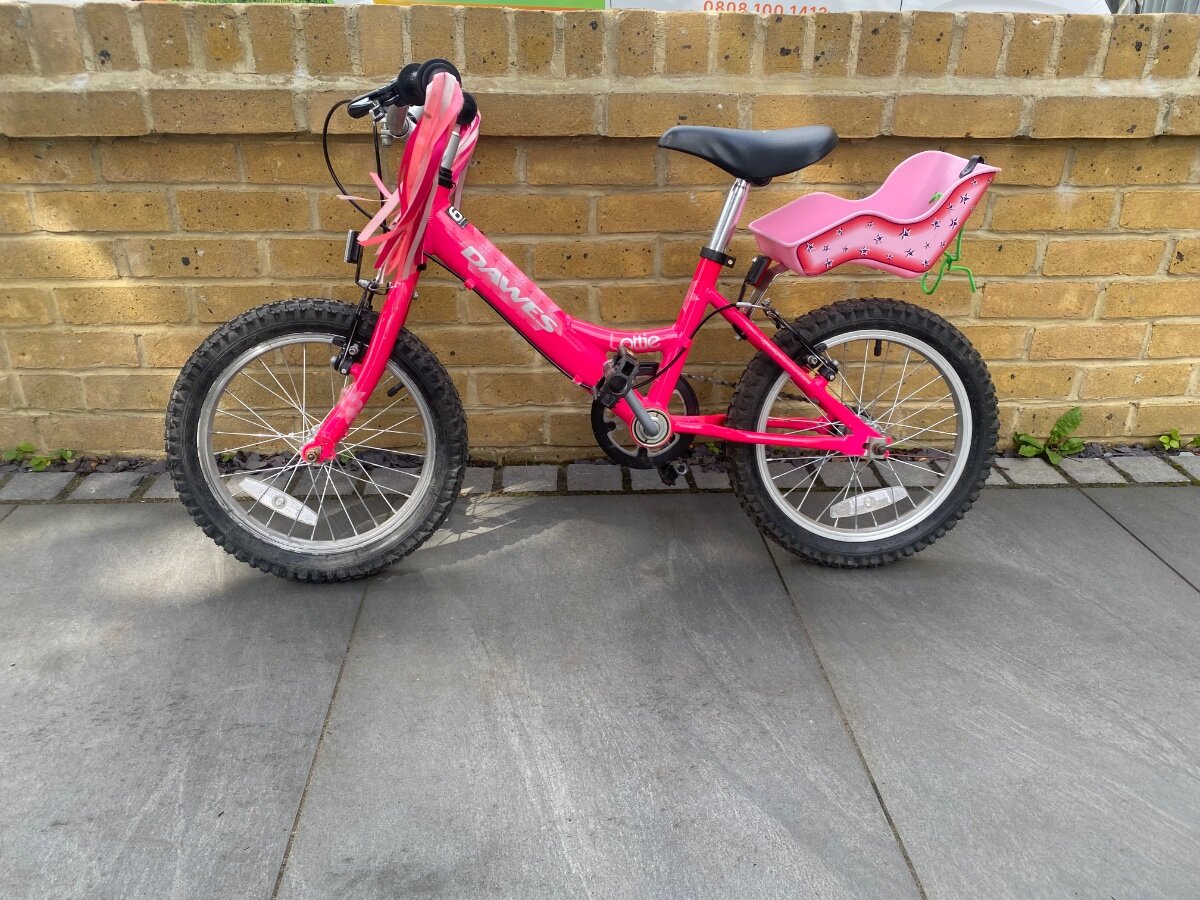 Kids bike for sale Dawes Lottie 16 pink 35 The Family Room Classifieds East Dulwich Forum