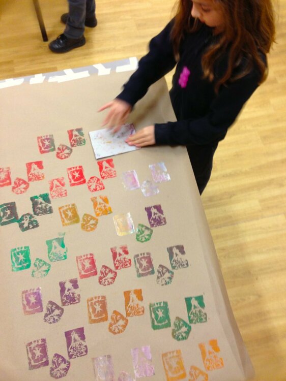 Overhead printed wrapping paper.JPG