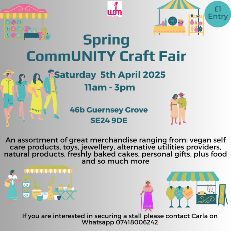 Community Fair Saturday 5th April