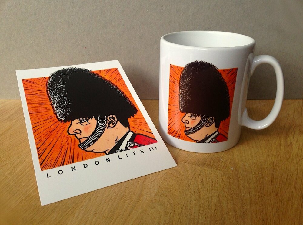 guardsman and postcard 1.JPG