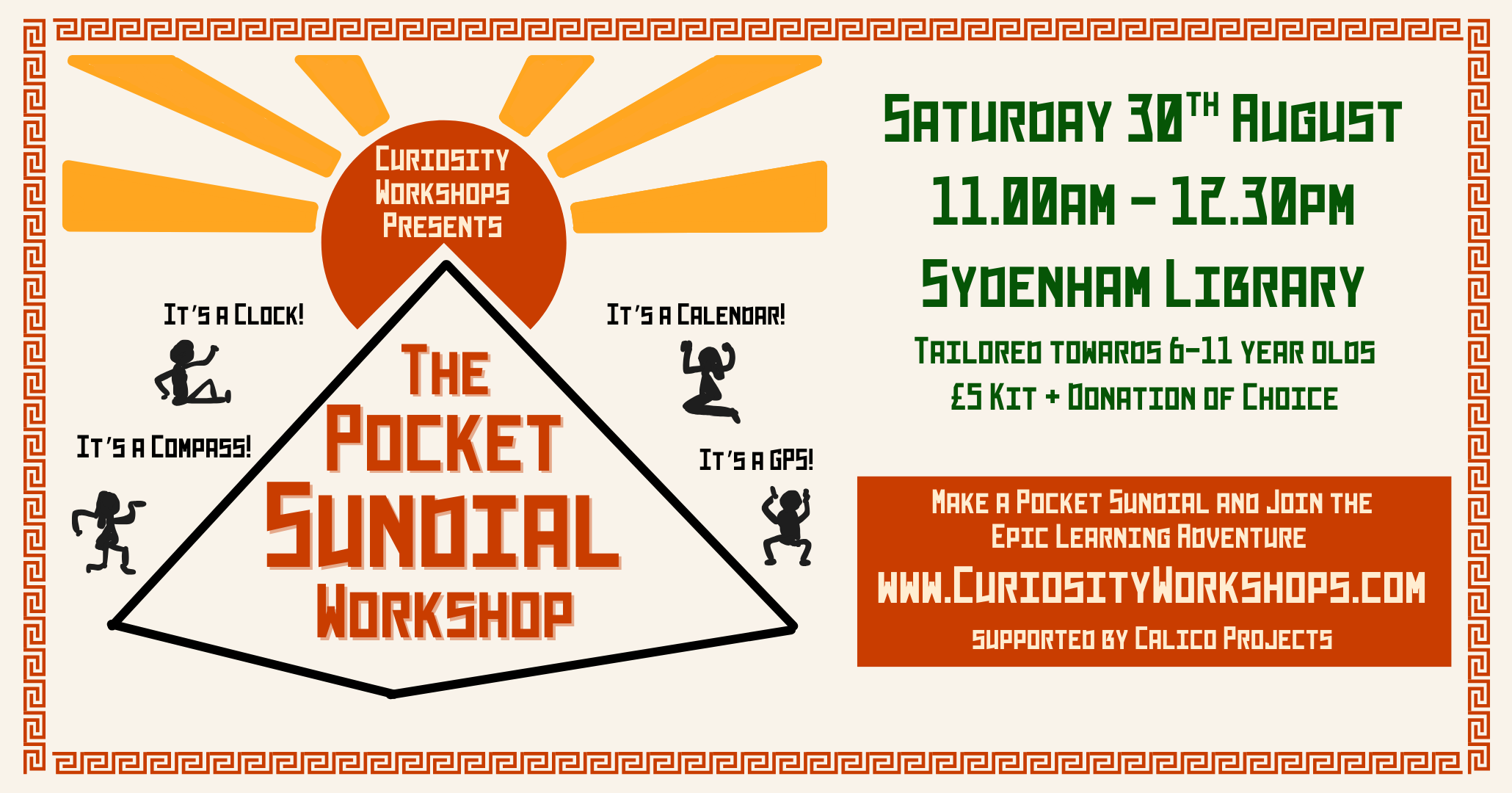 The Pocket Sundial Workshop