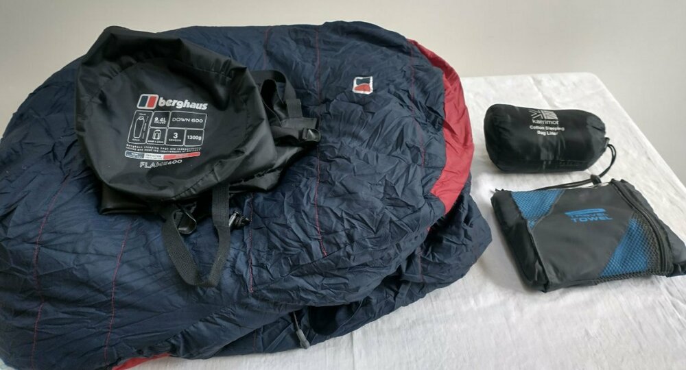 Berghaus sleeping bag - open.jpg