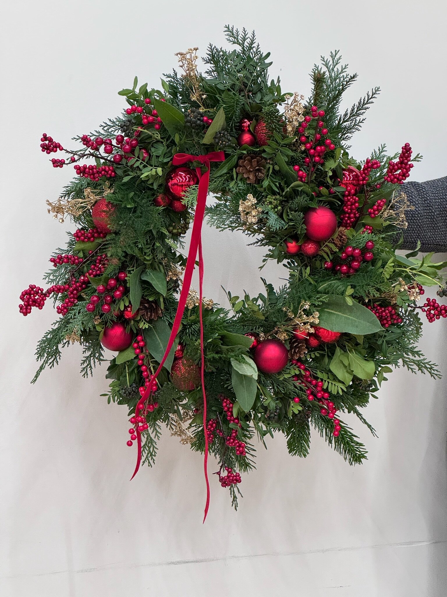 Christmas Wreath Workshop with The Dulwich Petal Project