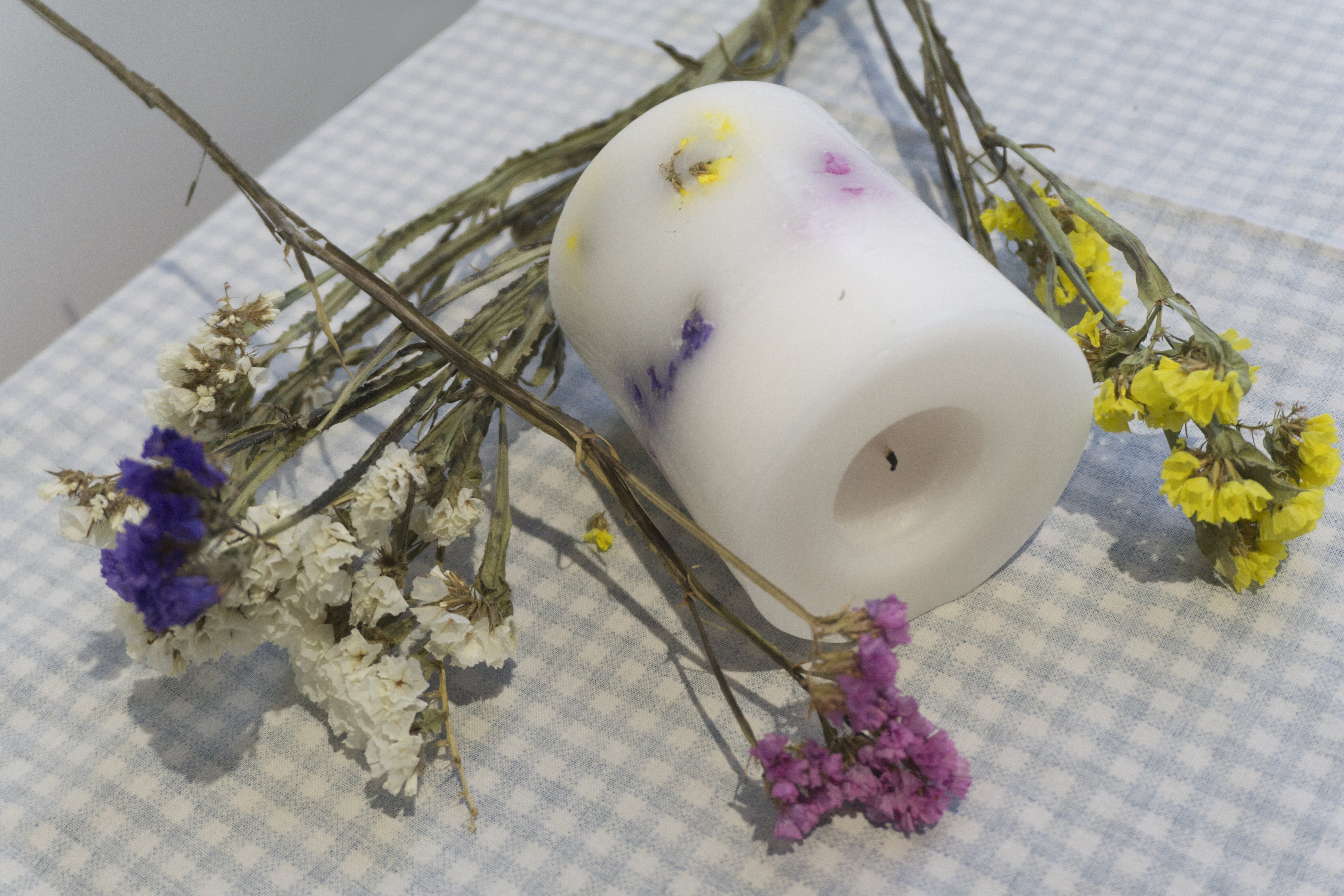 Christmas Crafting: Botanical Candles