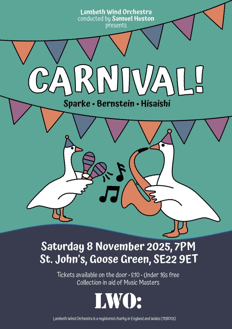 Carnival! - A Concert from Lambeth Wind Orchestra