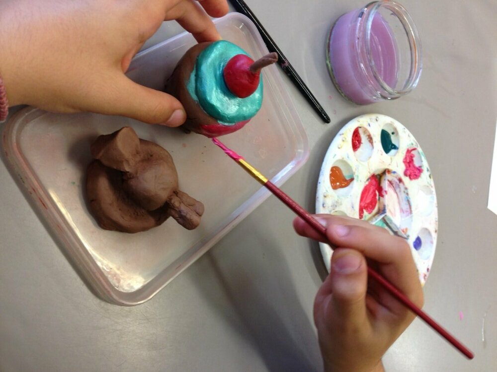 Elpitha's cupcake painting.JPG